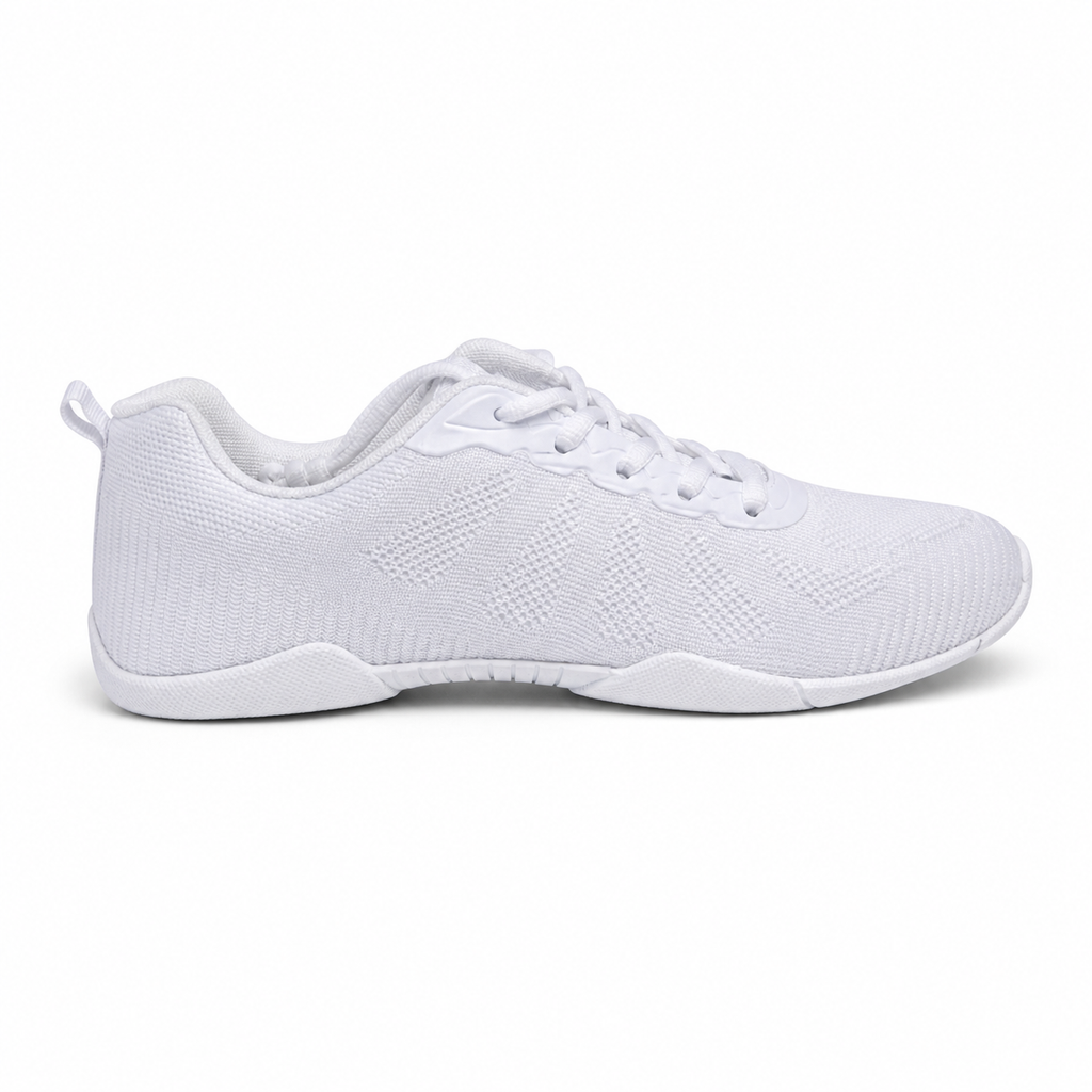 All-White Performance Cheer Sneakers