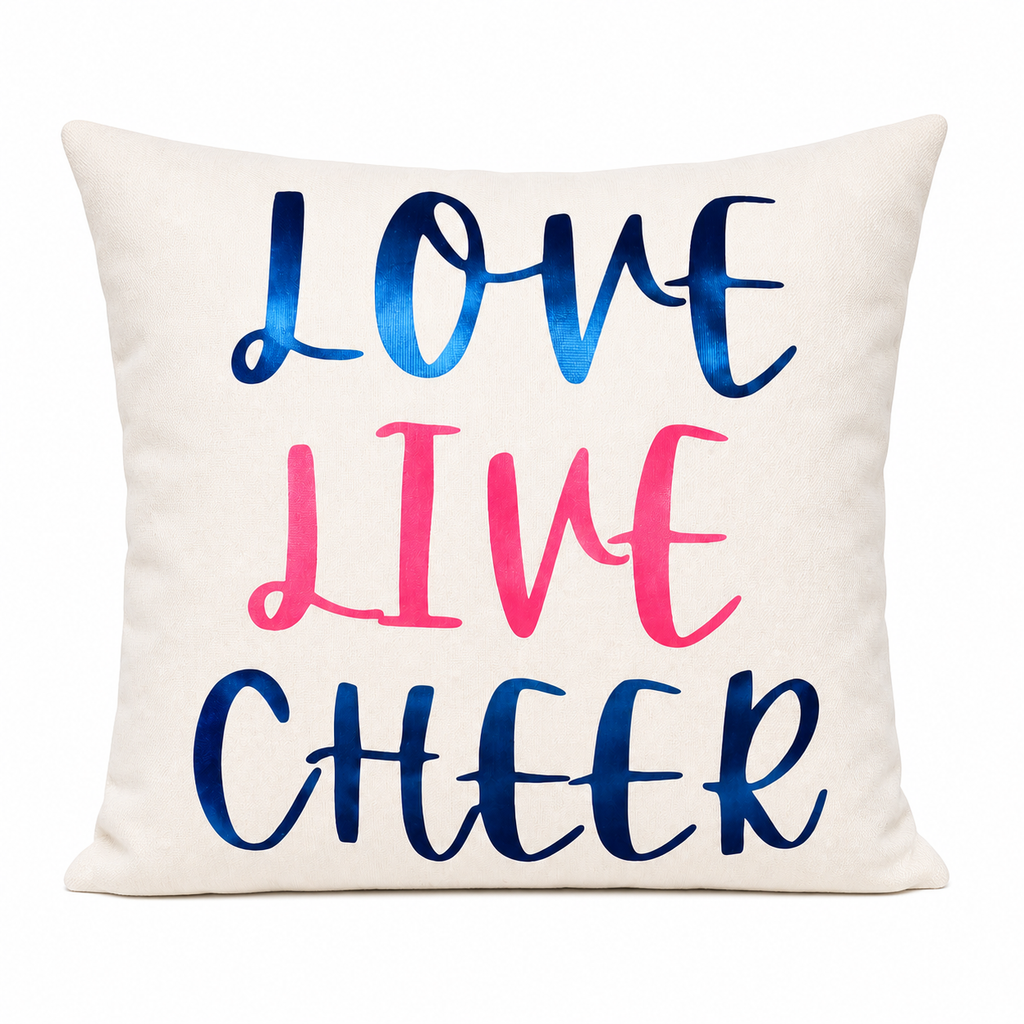 Love Live Cheer Accent Pillow