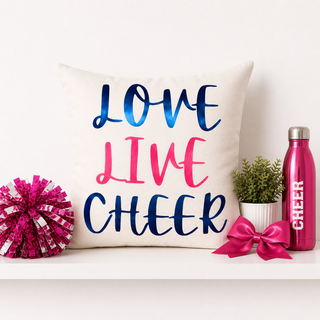 Love Live Cheer Accent Pillow