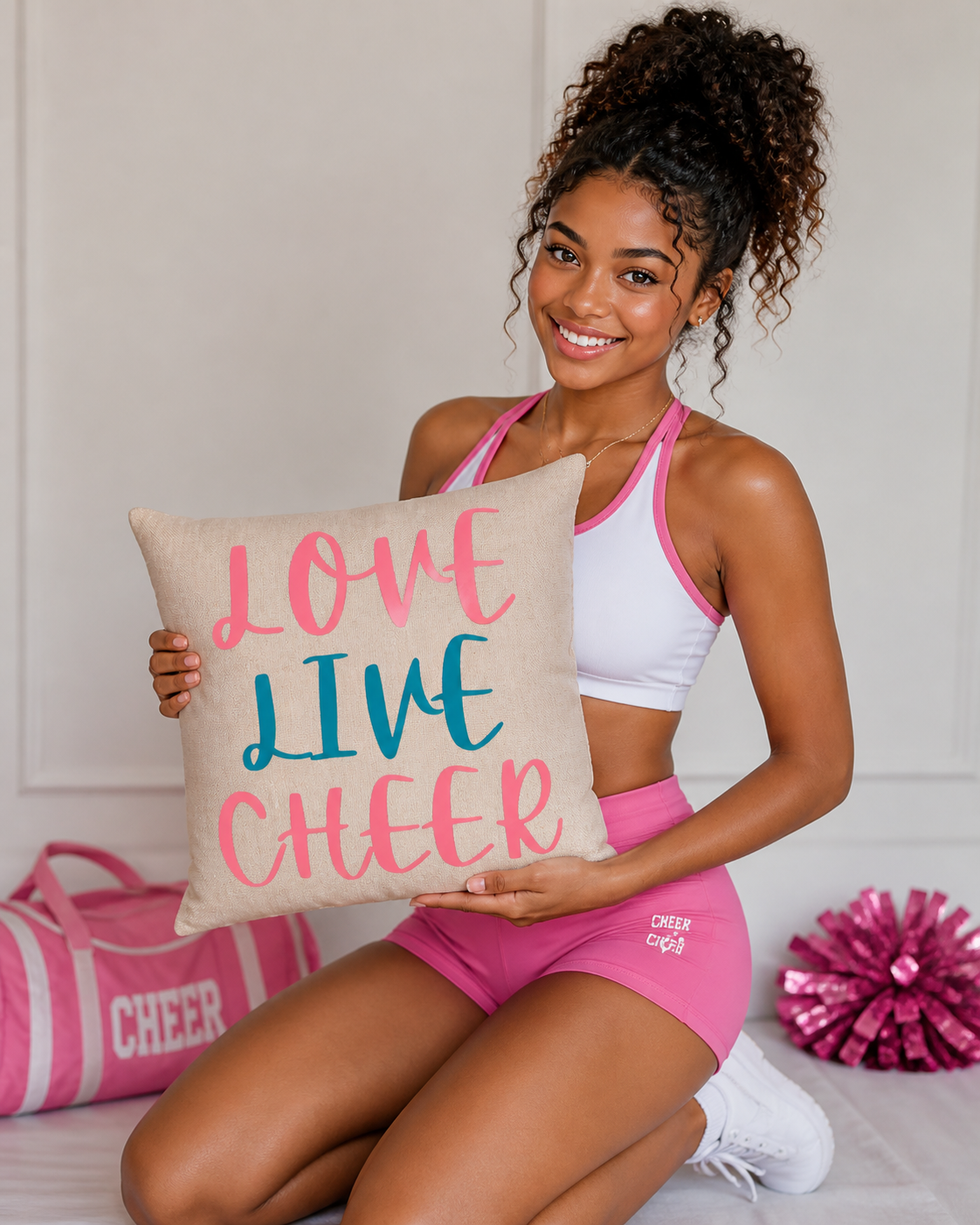 Love Live Cheer Accent Pillow