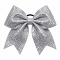 8 Inch Large Glitter Cheer Hair Bows